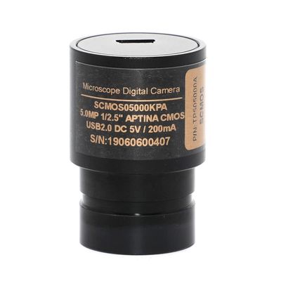 TYZK Microscope Kit 2M 3M 5M 8M 12M USB2.0 Digital Eyepiece Camera for Biological Stereo Microscope Microscope Lens Adapters (Color : SCMOS05000KPA 5.0M)