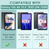 2-PACKDETUOSI Screen Protector for Samsung Galaxy Tab A8 10.5" 2022 (SM-X200/ X205/ X207), Ultra-Clear/Case Friendly/Touch Sensitive/Bubble Free/Anti-Scratch Mica Galaxy Tab A8 10.5" Tempered Glass view 2