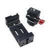 BGNing 360Degree Rotatable Locating Monitor Holder Mini Tripod Cold Shoe Adapter 1/4"" Screw Mount for SLR Camera LED Flash (Black and Red) view 1