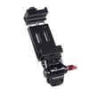 BGNing 360Degree Rotatable Locating Monitor Holder Mini Tripod Cold Shoe Adapter 1/4"" Screw Mount for SLR Camera LED Flash (Black and Red) view 3