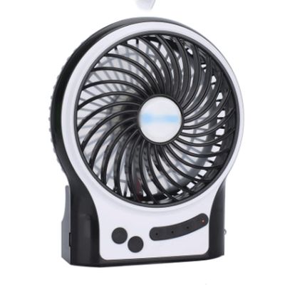 DFDFSFG Small Desk Fan,USB Mini Fan,Small but Powerful, Portable Quiet 3 Speeds Wind Desktop Fan,Home Bedroom Car School Cooling Fan Strong Airflow (Color : Black)