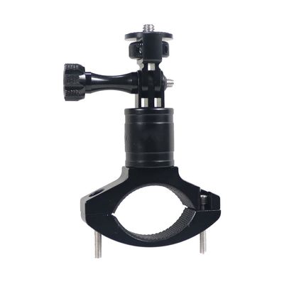 BGNing Upgrade 360 Degree Rotatable Tripod Connector 1/4 Base Mount Adapter Compatible with Insta360 ONE R/OSMO/Action Camera (32mm Bike Clip Combination)