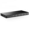 MokerLink 48 Port PoE Gigabit Switch, 2 Gigabit SFP, IEEE802.3af/at/bt 400W, Metal Rackmount Unmanaged Plug and Play Ethernet Switch view 1