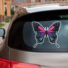 Beautiful Butterfly Colorful Vinyl Decal Sticker for Car Boat Laptop Reflective Glossy Choose Size 032109 (5'' x 4.5" (12.7cm x 11.3cm), Glossy) view 1