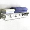 BUNCC Multifunctional Towel Rack Bathroom Shelf Storage Suction Basket Shower Wall Shelf Shower Shelfs Storage Rack Kitchen Bathroom Accessories view 3