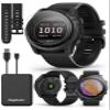 Garmin tactix 7 Tactical GPS Watch | Power Bundle with tactix Screen Protectors & Portable Charger | Specialized Military Men's Watch with Built-in Flashlight, Mapping, Compass, & Heart Rate Monitor view 1