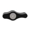BGNing M5 Threading Rotating Knob, Adjustable Thumb Lever Screw, T Handle Wrench Adapter for SLR Camera Tripod (M5*17 T Type Black Iron Nickel Plating) view 3