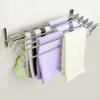 BUNCC Multifunctional Towel Rack Bathroom Shelf Storage Suction Basket Shower Wall Shelf Shower Shelfs Storage Rack Kitchen Bathroom Accessories view 2
