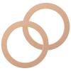 AICARS Universal 6.5 Speaker Spacer: 26.5 Wooden MDF Rings for Cars/Boats/Trucks/RV view 1