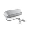 Dell SP3022 USB Computer Speaker for PC, Laptop, Monitor, Business Conference-Mini Soundbar Speakerphone, AI Noise Echo Cancellation, Full Duplex Audio, 2 x 1.8W, MS-Teams Certified - Platinum Silver view 4