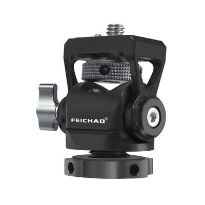 FEICHAO Camera Monitor Holder Swivel and Tilt Adjustable EVF Mount Compatible with Hero 13, RS 2/RSC 2 5~7inch Monitor (Type A Grey Handle)