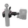 FEICHAO Super Clamp 3-Card Magic Arm with 1/4" 3/8" Cold Shoe Mount for Universal Camera Monitor view 3