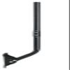 Adjustable Outdoor Antenna Mounting Pole - Universal J Pipe Mount for Antenna & Weather Station - Easy Installation, Solid Structure, Weather Proof (Diameter 1 1/4", Length 33 1/4") view 1