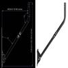 Adjustable Outdoor Antenna Mounting Pole - Universal J Pipe Mount for Antenna & Weather Station - Easy Installation, Solid Structure, Weather Proof (Diameter 1 1/4", Length 33 1/4") view 3