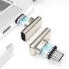 aucon USB C Magnetic Adapter Right Angle 24 pin 2 Pack PD 100W Fast Charging 20Gbs Data Transfer USB3.1 Champagne Gold view 1