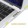 aucon USB C Magnetic Adapter Right Angle 24 pin 2 Pack PD 100W Fast Charging 20Gbs Data Transfer USB3.1 Champagne Gold view 2