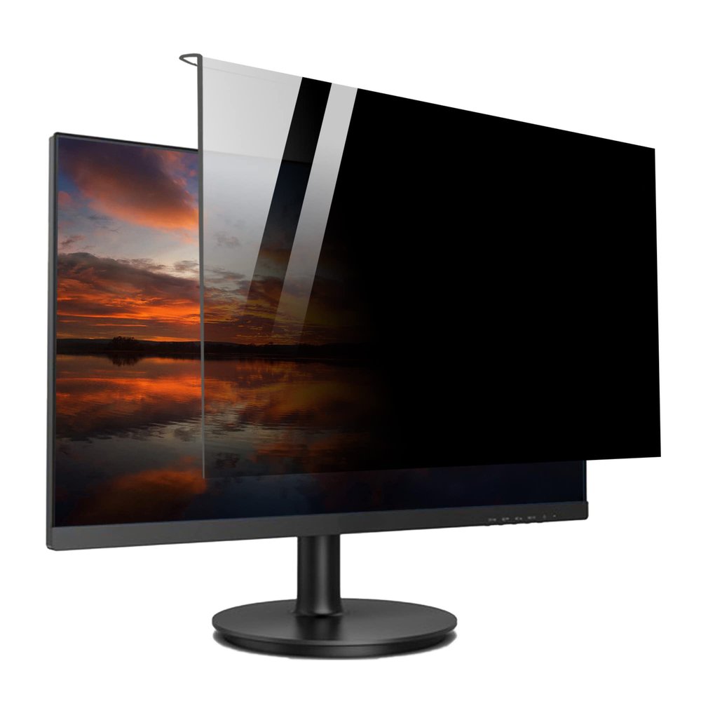 JFGH 17-32 Inch Computer Screen Privacy Protection Film - Acrylic Material Hanging Type Panel Anti-Blue Light Relieve Eye Strain / 19.5in 445x260mm