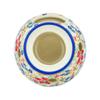 Polmedia Polish Pottery Heater UNIKAT - Ruby Bouquet Pattern Handmade in Boleslawiec Poland + Certificate of Authenticity view 2