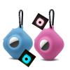 [2 Pack] Glow Case for Beats Fit Pro Wireless Noise Cancelling Earbuds with Air tag Holder,Carrying Case Premium Soft Skin Cover Shock-Absorbing,Anti-Scratch Protective Case with Keychain view 1