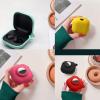 [2 Pack] Glow Case for Beats Fit Pro Wireless Noise Cancelling Earbuds with Air tag Holder,Carrying Case Premium Soft Skin Cover Shock-Absorbing,Anti-Scratch Protective Case with Keychain view 4