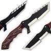 HD2-003 FS Crafts 10.50" Hand Forged D2 Steel Survival Hunting Tanto Tracker Knife Micarta Handle With Leather Sheath Everyday Carry Hunting Knife Outdoors Camping Knife (Black) view 1