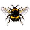 Bumblebee Colorful - 8" Vinyl Sticker - for Car Laptop I-Pad - Waterproof Decal view 1