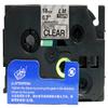 LM Tapes - Premium 3/4" (18mm) Black on Matte Clear Compatible TZe P-Touch Tape for use with Brother PT-1800, PT1800, PT-1810, PT1810 Ptouch Label Printer Includes Tape Size/Color Guide. view 2