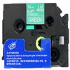 LM Tapes - Premium 1/2" (12mm) White on Green Compatible TZe P-Touch Tape for use with Brother PT-2200, PT2200, PT-2210, PT2210 Label Maker Includes Tape Size/Color Guide. view 2