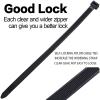 14inch Black Zip Ties Heavy Duty UV Resistant Nylon Cable Ties, 120lb Tensile Strength, 60Pack Durable Wire Ties, Heavy Duty Tie Straps Indoor and Outdoor Cable Management Solution by AGAOTIAN view 2