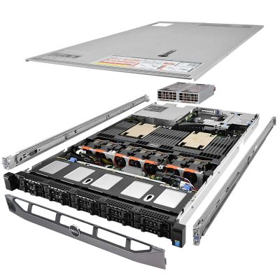 Dell PowerEdge R630 Server 2X E5-2640v4 2.40Ghz 20-Core 96GB RAM + 10x Caddies (Renewed)