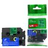LM Tapes - Premium 3/8" (9mm) Black on Green Compatible TZe P-Touch Tape for use with Brother PT-2200, PT2200, PT-2210, PT2210 Label Maker Includes Tape Size/Color Guide. view 3