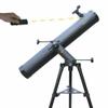Cassini 1000mm X 120mm Reflector Telescope w/Smartphone Adapter and Electronic Hands Free Focuser view 2