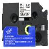 LM Tapes - Premium 1" (24mm) Black on Matte Silver Compatible TZe P-Touch Tape for use with Brother PT-E550W, PTE550W, PT-E550, PTE550 Label Maker Includes Tape Size/Color Guide. view 2