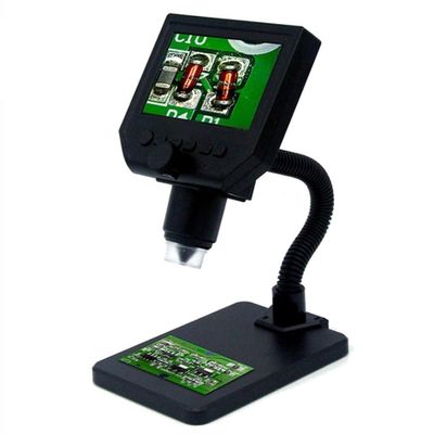 Lab Microscope Slides G1000 1000X Electronic USB Microscope Video Microscope Camera 4.3 Inch Microscope Parts (Color : G600 Plastic Stand)