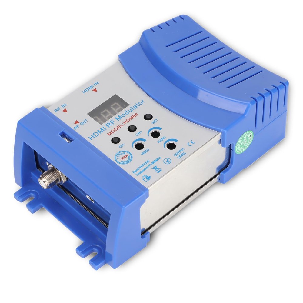 VHF/UHF Modulator- to RF Converter Modulator-PAL/NTSC TV Format Output- to RF Modulator for Home TV(#1)