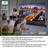 Akia Screens 102 Motorized Floor Rising Projector Screen with Remote, Tab-Tension CineWhite, UST Short & Standard Throw, Home Theater, AK-FMT102UH2 view 3