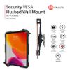 CTA Digital Security VESA and Flushed Wall Mount for 7-14 Inch Tablets (Black) view 2