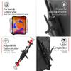 CTA Digital Security VESA and Flushed Wall Mount for 7-14 Inch Tablets (Black) view 4