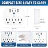 Cruise Approved Non Surge Power Strip [2 USBC, 2 USB, 3 AC] - Cruise Essentials for Carnival, Celebrity, Princess, Norwegian, MSC & Major Cruise Lines view 4
