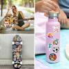 100PCS Sports Stickers - Water Bottle Stickers for Kids Boys Teens, Assorted Sport Theme Stickers Include Volleyball Soccer Basketball Baseball, Vinyl Stickers Bulk for Hydroflask Skateboard Laptop view 3