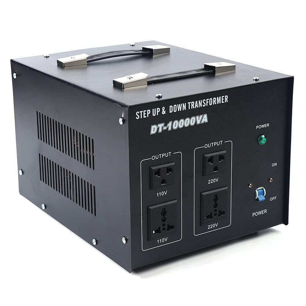10000W Voltage Converter Power Inverter Step Up/Step Down 110V to 220V Powerful Transformer