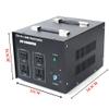 10000W Voltage Converter Power Inverter Step Up/Step Down 110V to 220V Powerful Transformer view 2