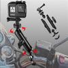 360Motorcycle Camera Mount for GoPro Bike Holder Handlebar Mount Bracket 1/4 Metal Stand GoPro Hero10/9/8/7/6/5/4/3+ Action Cameras Accessory (Fits Bicycle Utv Motorcycle Handlebar Holder) view 1