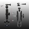 360Motorcycle Camera Mount for GoPro Bike Holder Handlebar Mount Bracket 1/4 Metal Stand GoPro Hero10/9/8/7/6/5/4/3+ Action Cameras Accessory (Fits Bicycle Utv Motorcycle Handlebar Holder) view 3