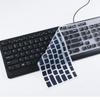 Keyboard Cover Skin for Lenovo 510 Wireless Keyboard GX30N81775 4X30M39458 &KBRFBU71 EKB-536A SK-8823 ALO730S KU-1601 ALO510/520 US Silicone Keyboard Cove Accessories-Black view 4