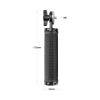 SZRIG Aluminum Rosette Rubber Handle Grip with Rosette M6 Thumbscrew Connection for DSLR Camera Monitor view 2
