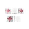 100pcs 20X20MM Reflector Sheet Red Circle Reflective Tape Target Compatible for Trimble Topcon Sokkia South Surveying Total Station view 1