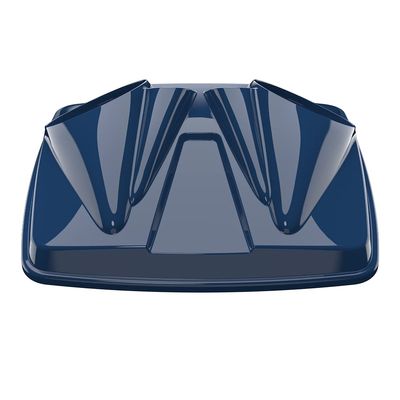 Color-Matched Dual 8'' Speaker Lids for Advanblack/Rushmore style Razor.Chopped & King Tour Trunk Pack Compatible with Harley