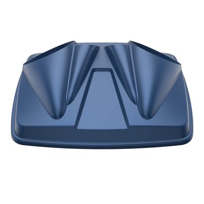 Color-Matched Dual 8'' Speaker Lids for Advanblack/Rushmore style Razor.Chopped & King Tour Trunk Pack Compatible with Harley