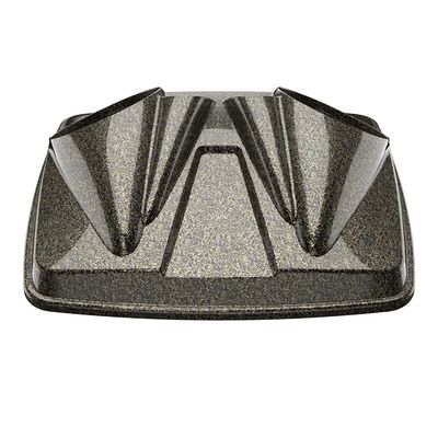 Color-Matched Dual 8'' Speaker Lids for Advanblack/Rushmore style Razor.Chopped & King Tour Trunk Pack Compatible with Harley